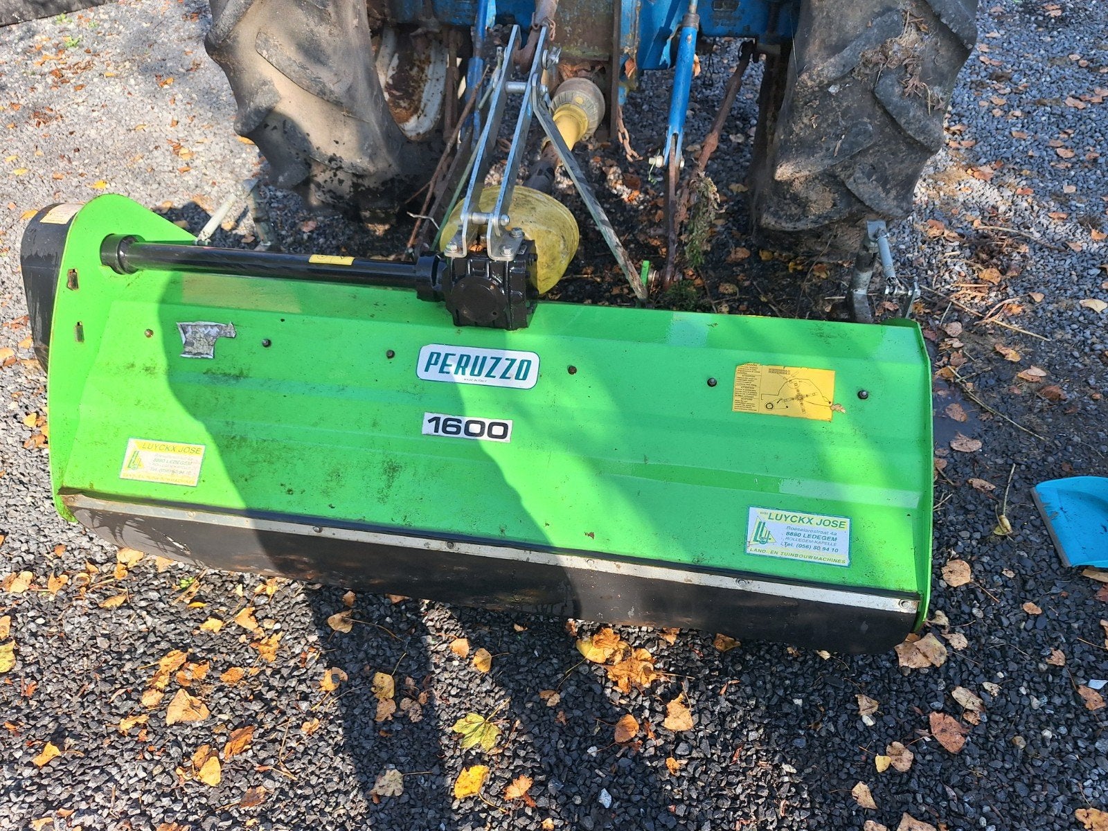 faucheuse à fléaux Peruzzo Fox 1600., Enlèvement