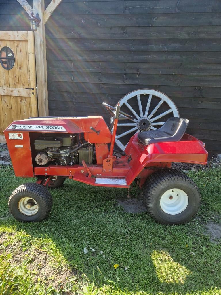 Wheel Horse B115, Ophalen