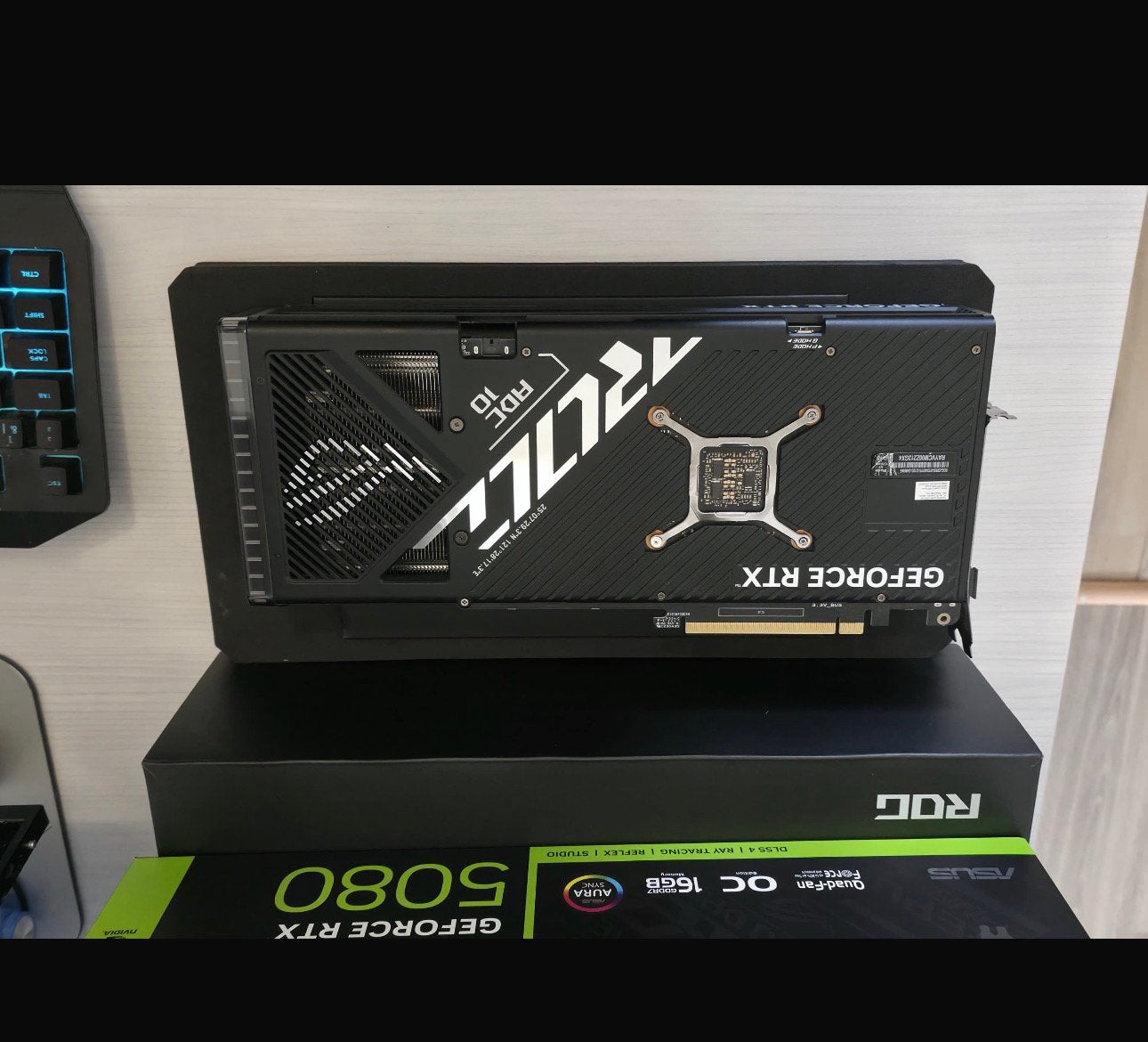 ASUS ROG Strix GeForce RTX 4070 Ti 12 Go GDDR6X, Enlèvement ou Envoi, Comme neuf