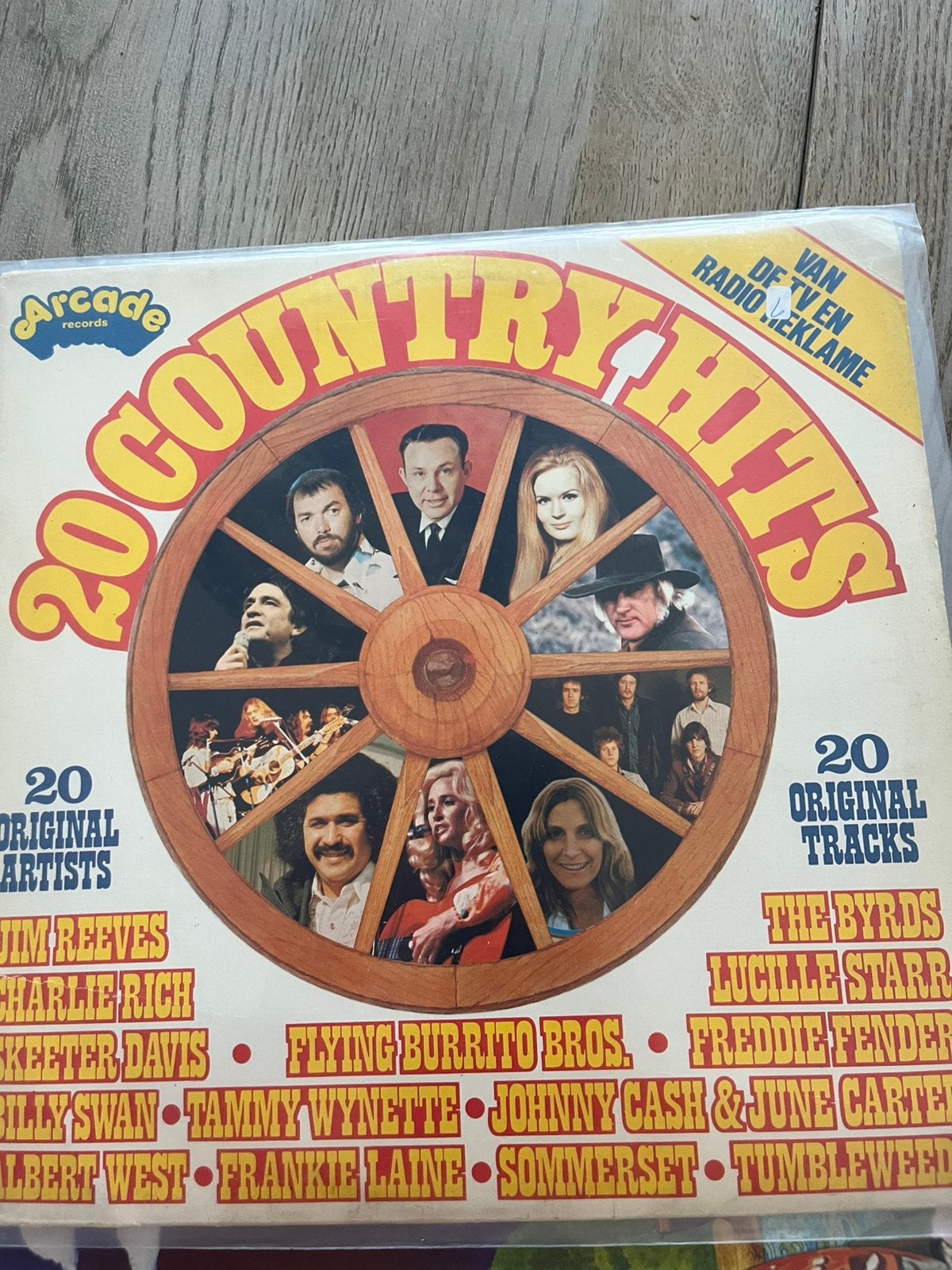 Country hits L, Verzenden, Zo goed als nieuw, LP, Country