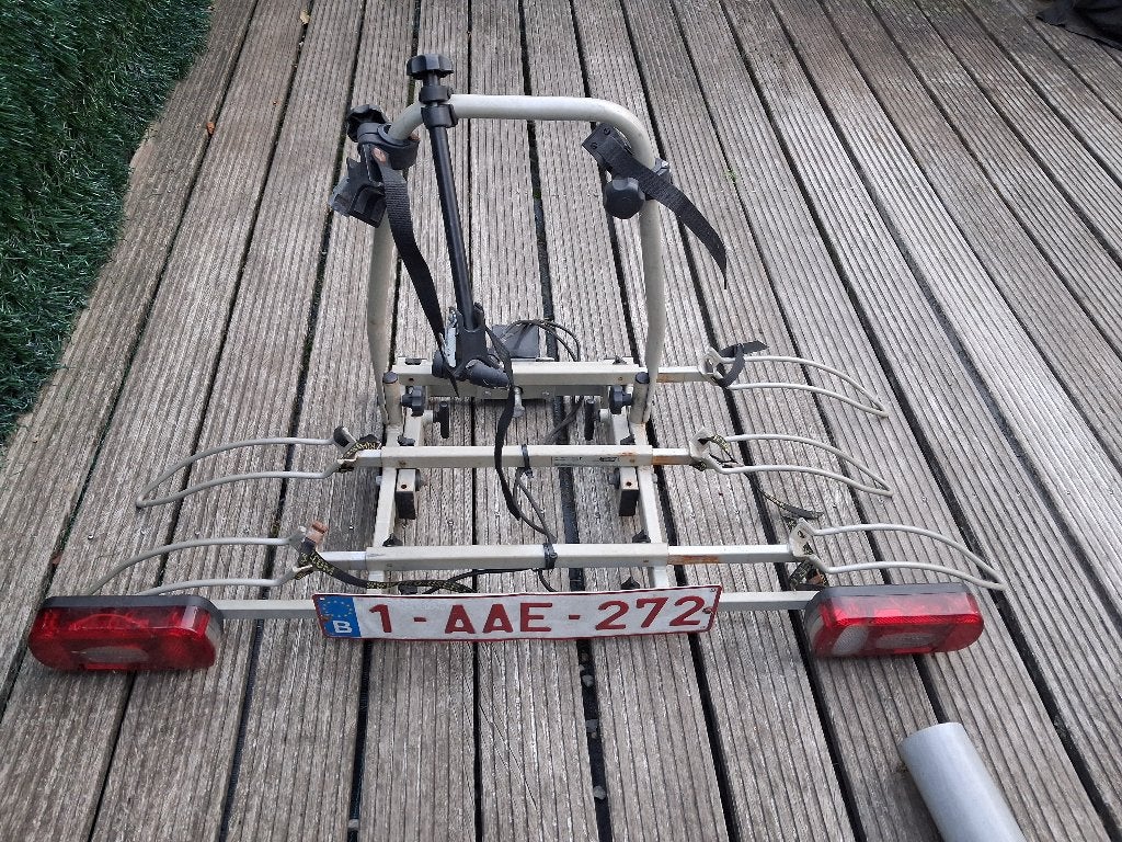 Fietsendrager voor 3 gewone fietsen, Auto diversen, Fietsendragers, Ophalen, 3 fietsen of meer, Gebruikt, Brede banden