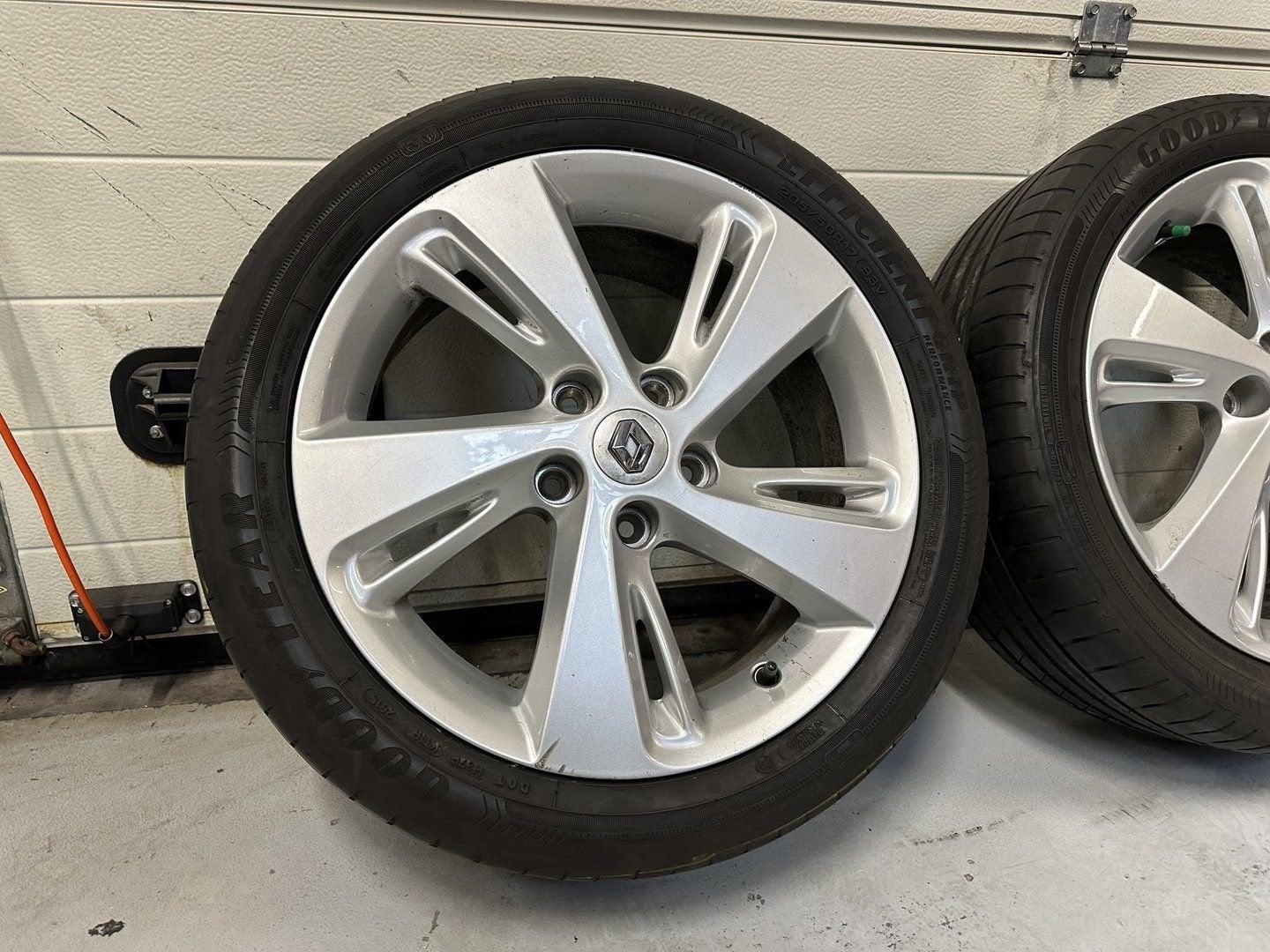 17inch Originele Renault RS Style Velgen! A merk band!, Pneus et Jantes, Véhicule de tourisme, Pneus été, -
