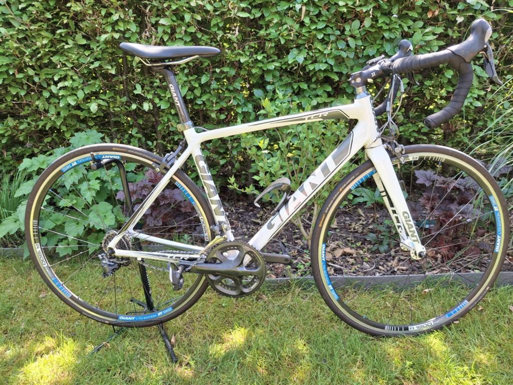 Giant koersfiets – carbon – Ultegra – maat M, Vélos & Vélomoteurs, Vélos | Vélos de course, Giant, Carbone, Enlèvement