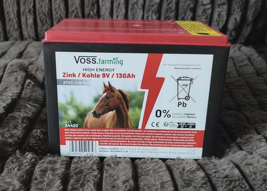 batterie pour électrificateur clôtures, Pâturage, 4 chevaux ou poneys ou plus