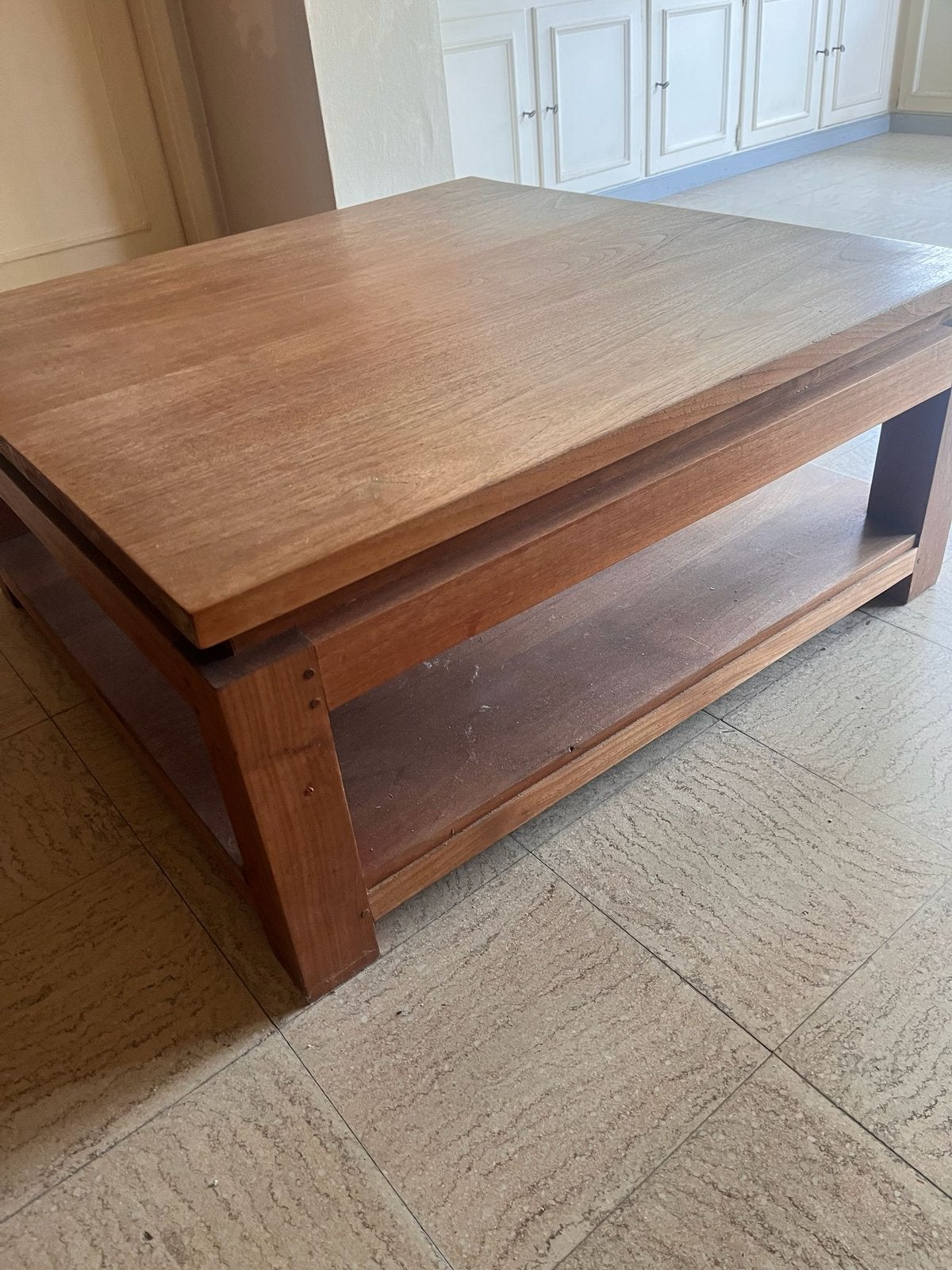 Table basse en teck, Enlèvement, Utilisé