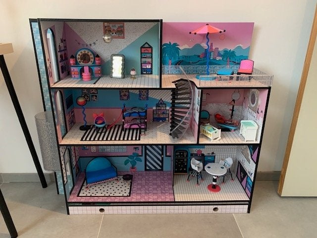 LOL groot huis, Kinderen en Baby's, Ophalen, Zo goed als nieuw, Poppenhuis