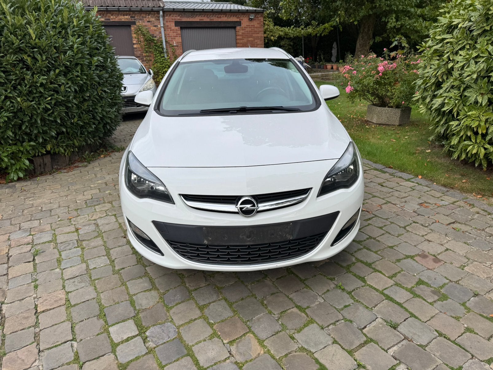 Opel astra 16 diesel/ euro6b/2015/243680km, Auto's, 4 cilinders, Leder en Stof, Wit, Particulier