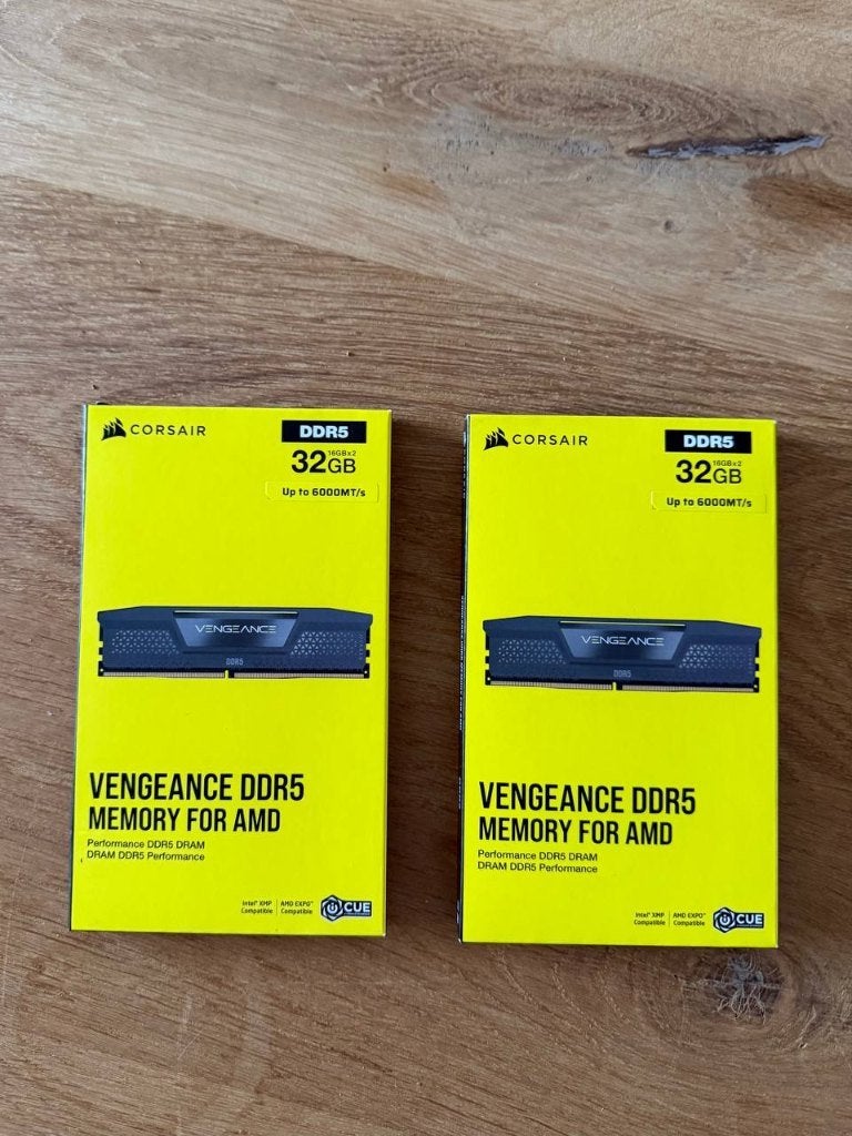 Corsair 32GB (2x16GB) 6000 MHz DDR5 Vengeance RAM - NIEUW, 32 GB, Nieuw, Ophalen of Verzenden, Desktop