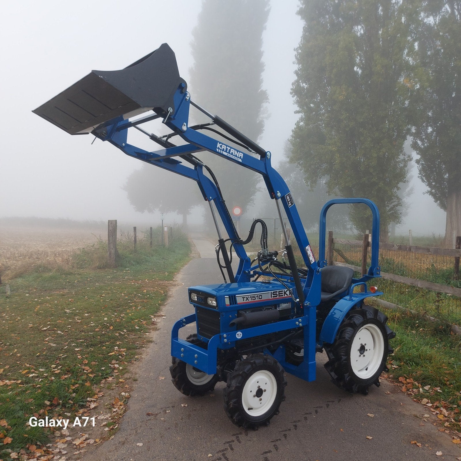 gereviseerde minitractor iseki met voorlader!!!, Zakelijke goederen, Ophalen