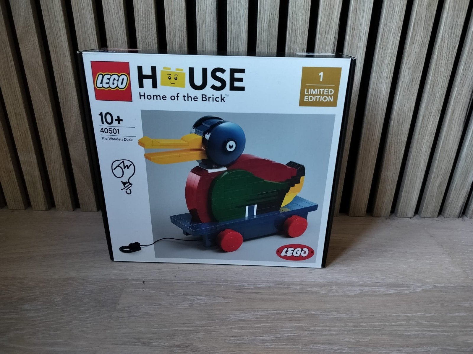 LEGO House 40501 The Wooden Duck - MSIB,Limited & gesigneerd, Neuf, Lego, Ensemble complet, Enlèvement