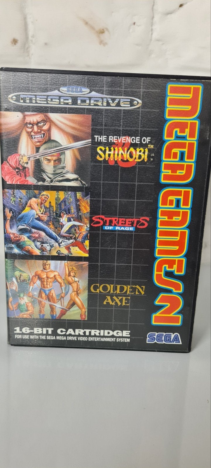 boîte de jeu SEGA vide MEGA GAMES 2, Ophalen, Mega Drive