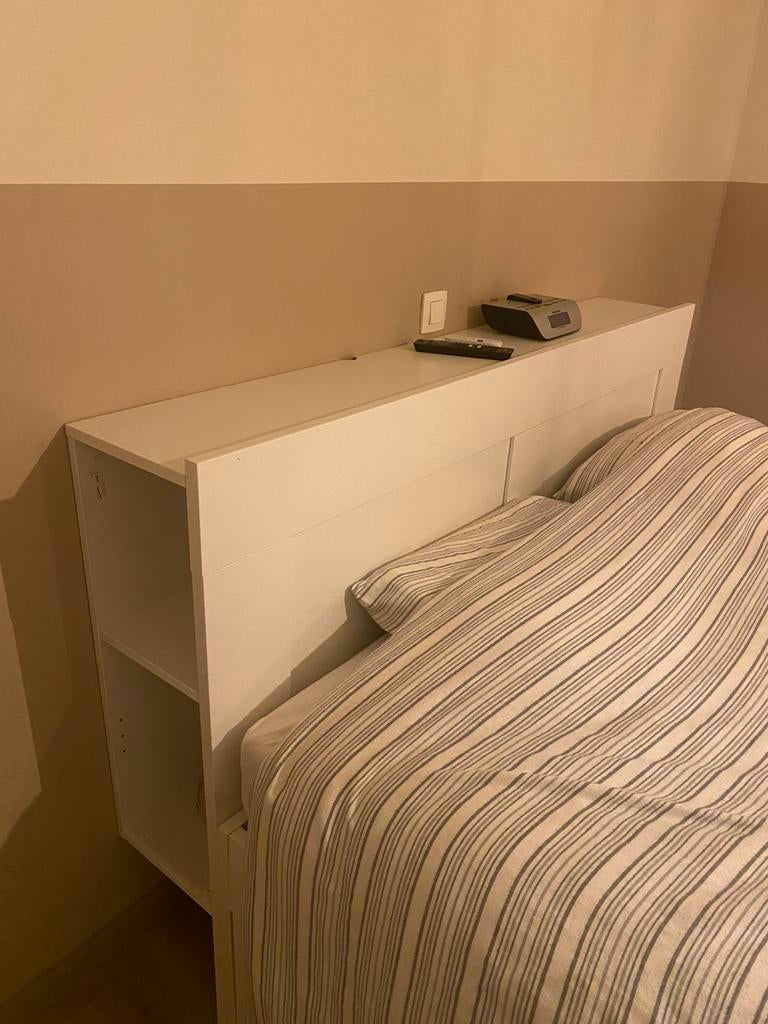 Hoofdeinde bed Brimnes - ikea, Huis en Inrichting, Ophalen, Gebruikt