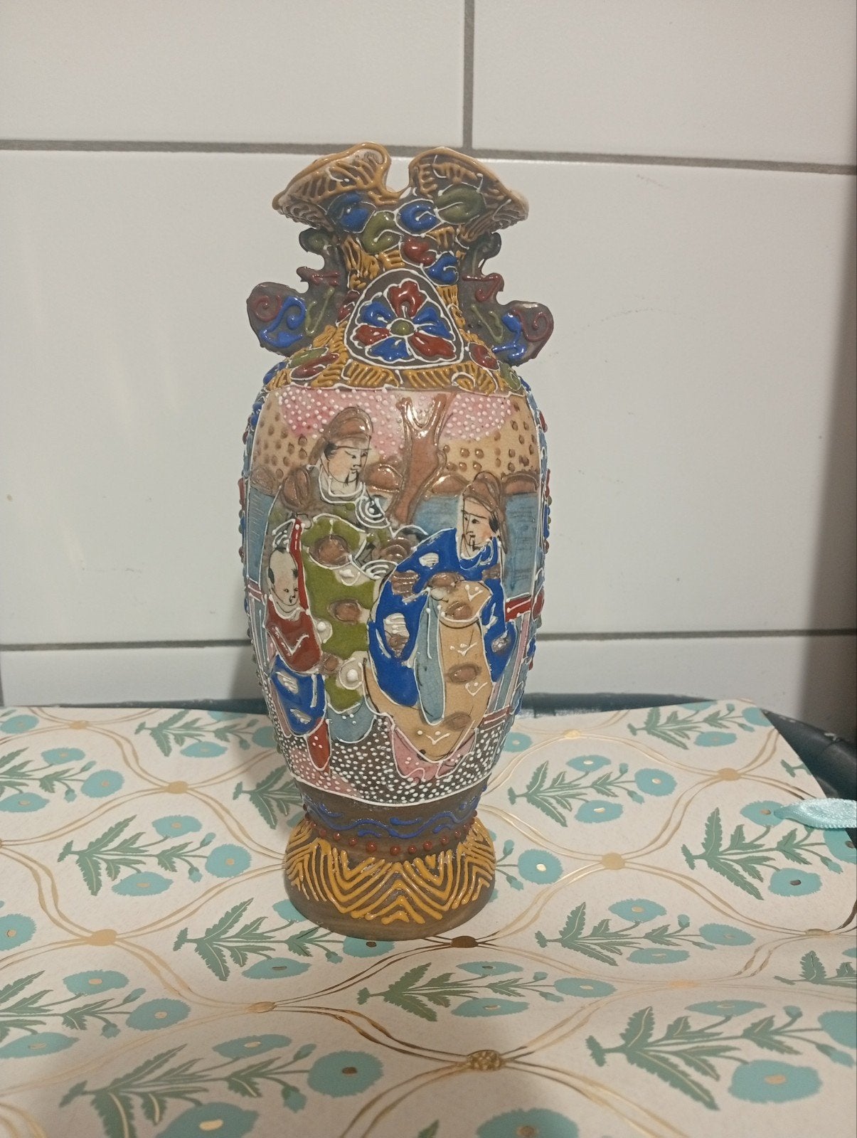 ceramique Satsuma Moriage vintage, Enlèvement