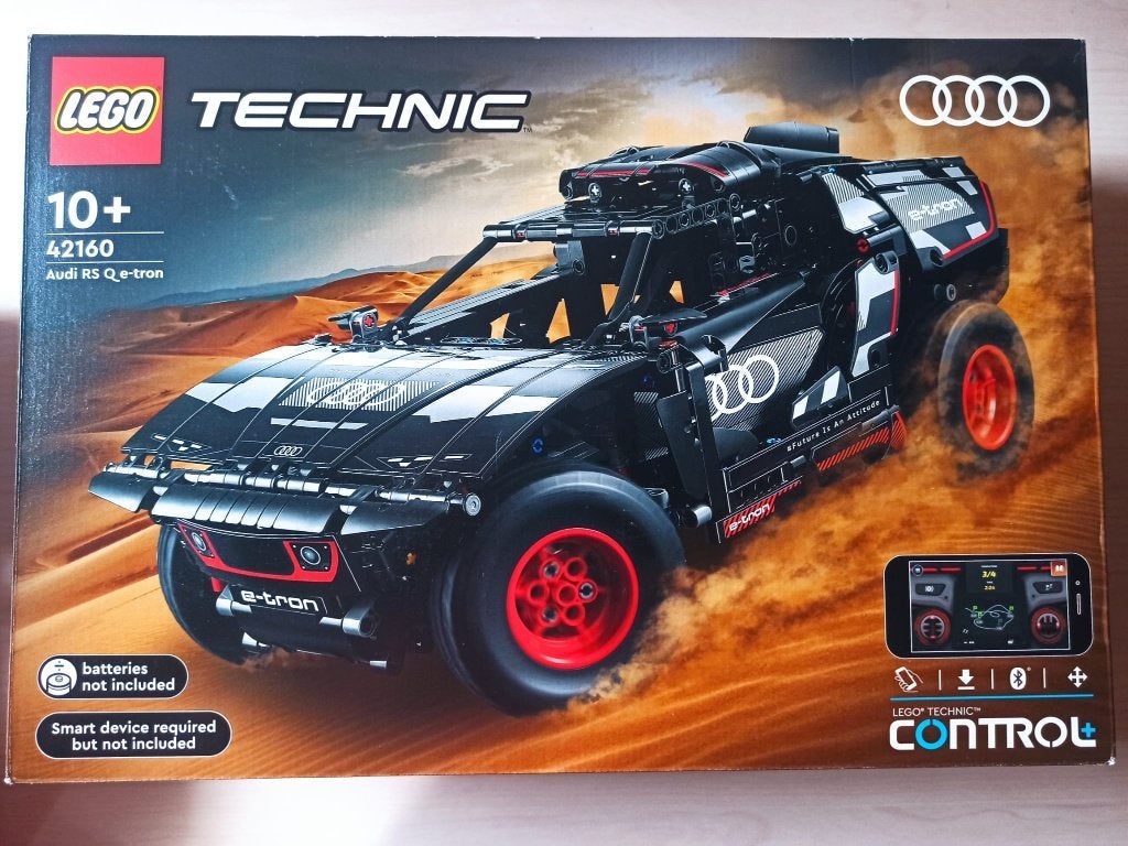 Lego Technic 42160 Audi RS Q e-tron, Lego, Ensemble complet, Comme neuf, Enlèvement