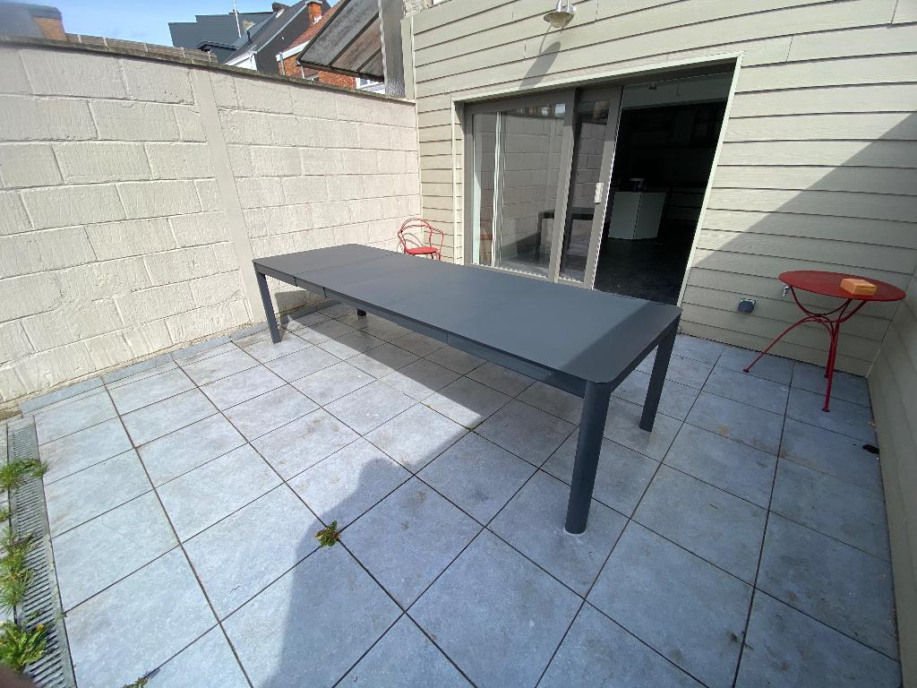 Table Fermob Ribambelle à rallonge XL  - L149 à 299 cm, Tuin en Terras, Ophalen, Zo goed als nieuw, Rechthoekig, Aluminium
