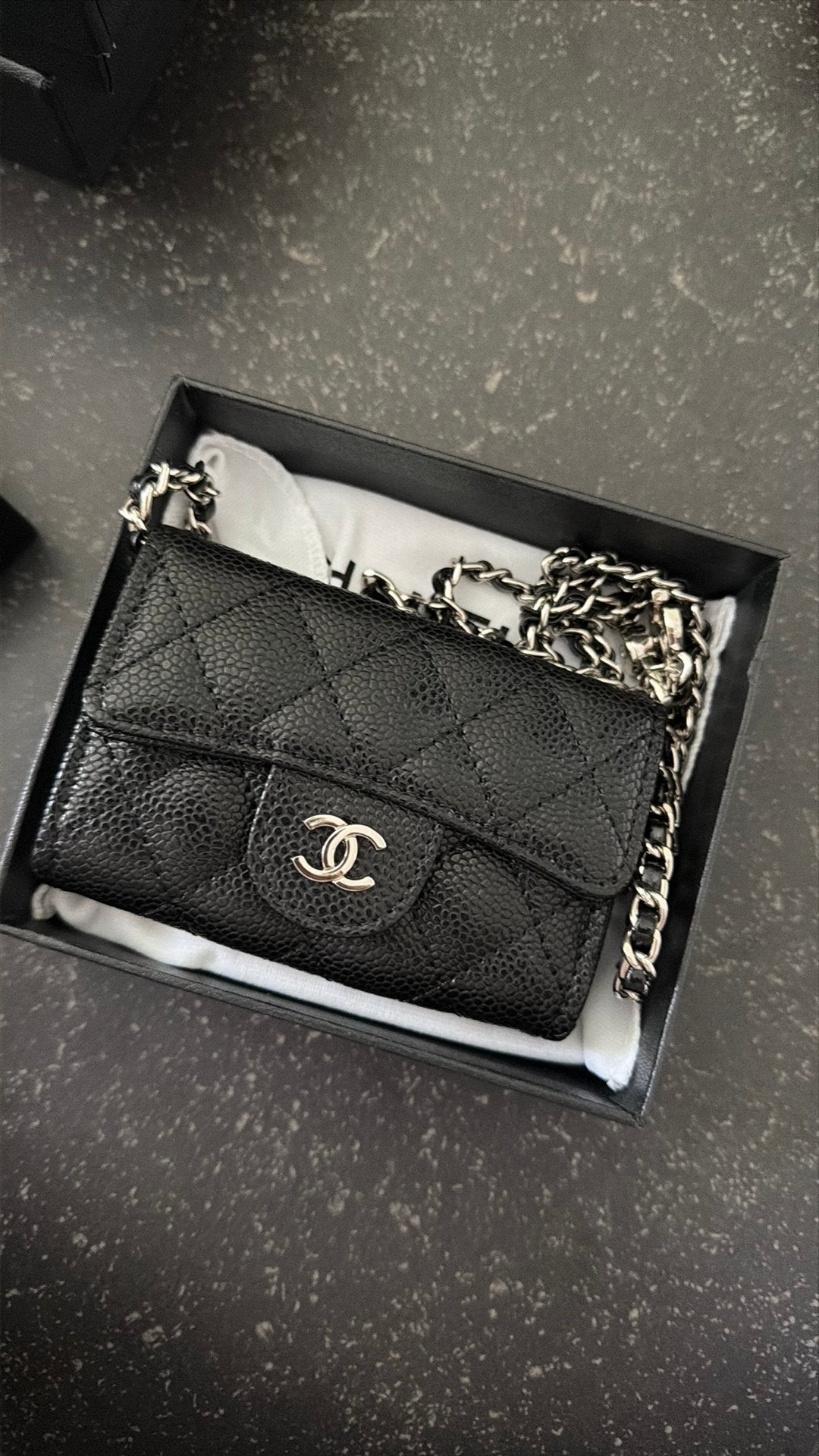 Mini-portemonnee van Chanel, Ophalen of Verzenden, Zo goed als nieuw