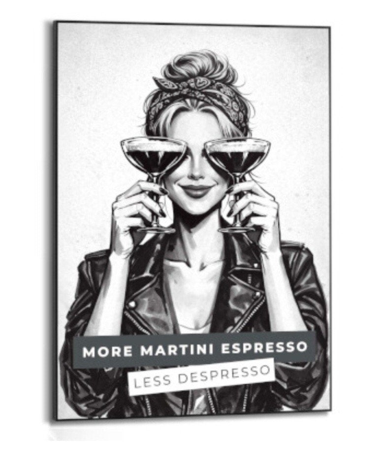 Ingelijste afbeelding / Martini Espresso (NIEUW), Enlèvement