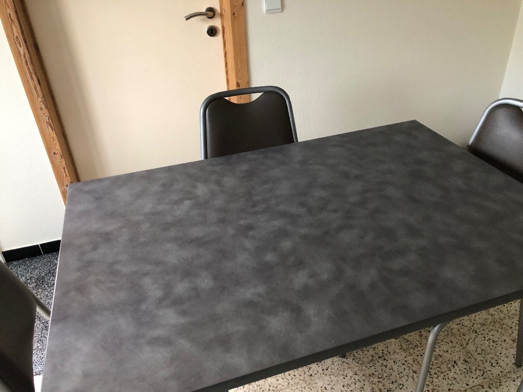 Keukentafel en 3 stoelen, Ophalen, Gebruikt, Drie