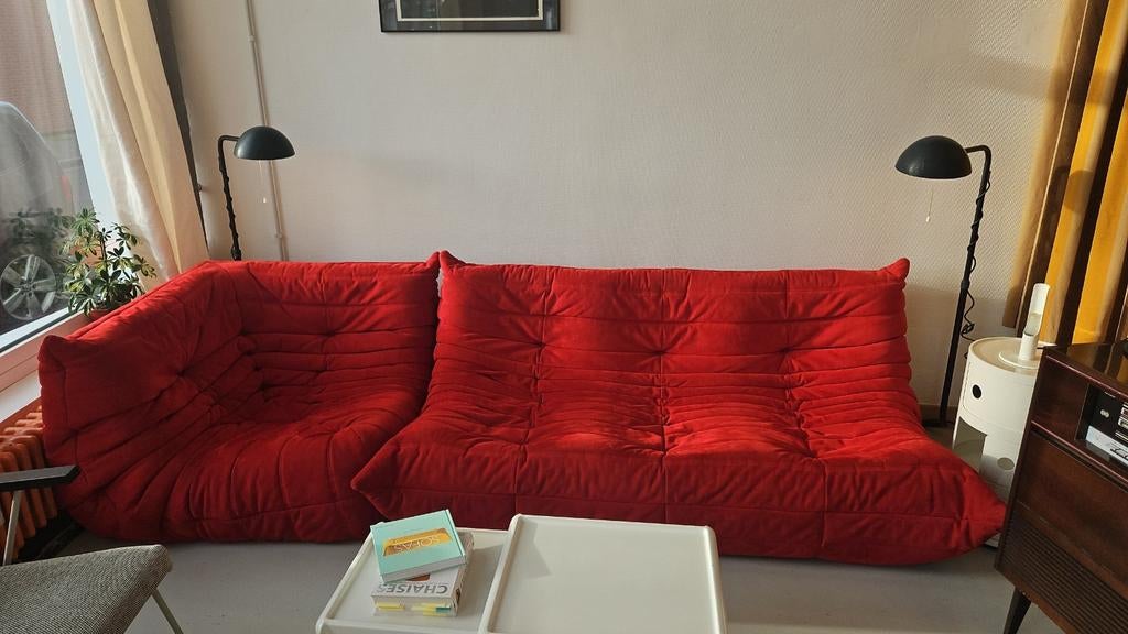 Canapé d'angle "Togo" par Michel Ducaroy pour Ligne Roset, Maison & Meubles, Enlèvement
