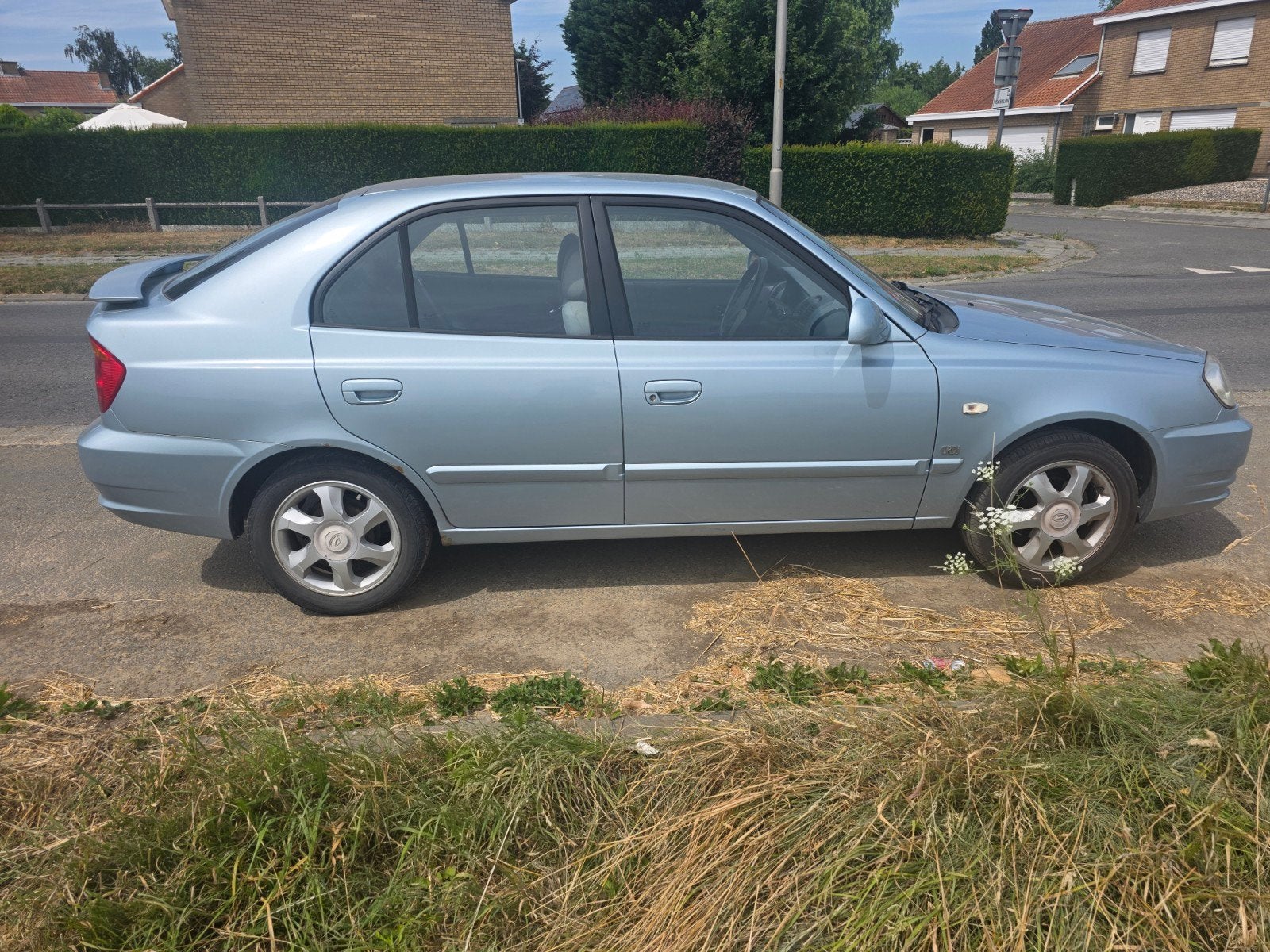 hyundai Accent 2005, Autos, Hyundai, 4 portes, Boîte manuelle, Particulier, Bleu