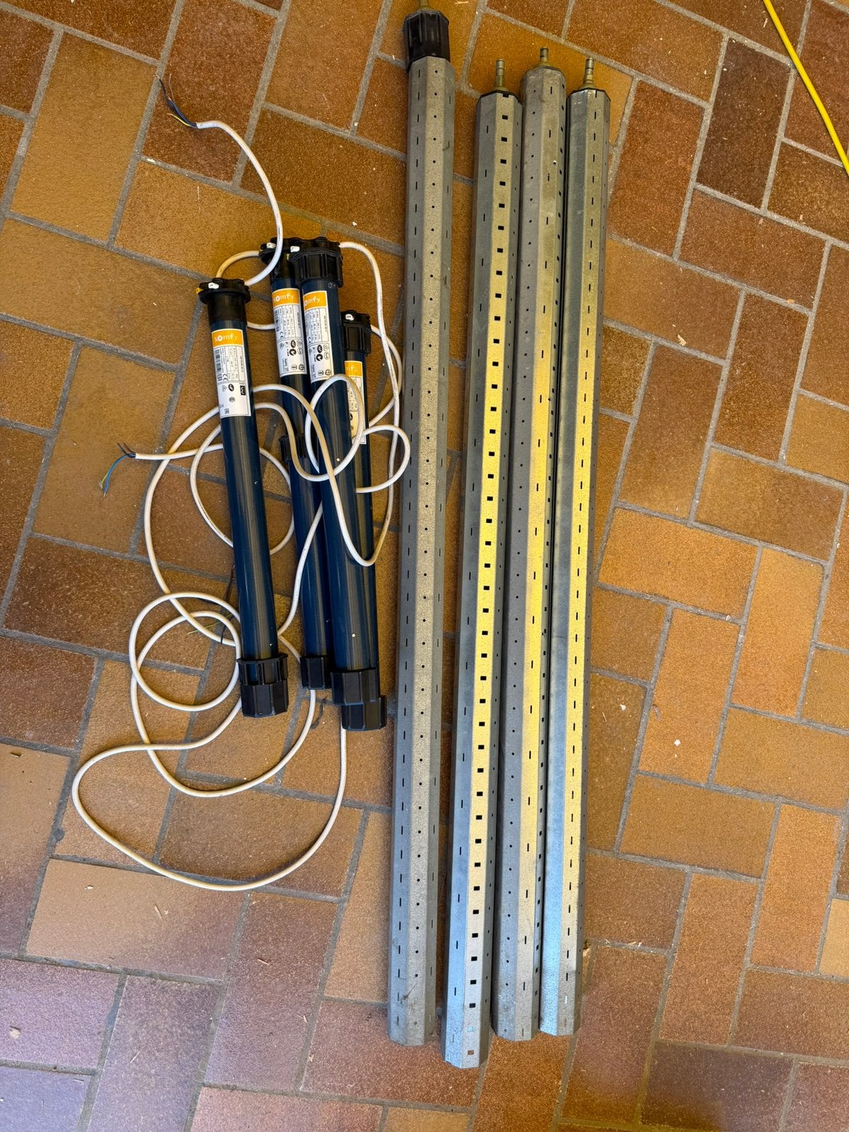 Somfy Rolluikmotor 4stuks, Doe-het-zelf en Bouw, Ophalen, Zo goed als nieuw