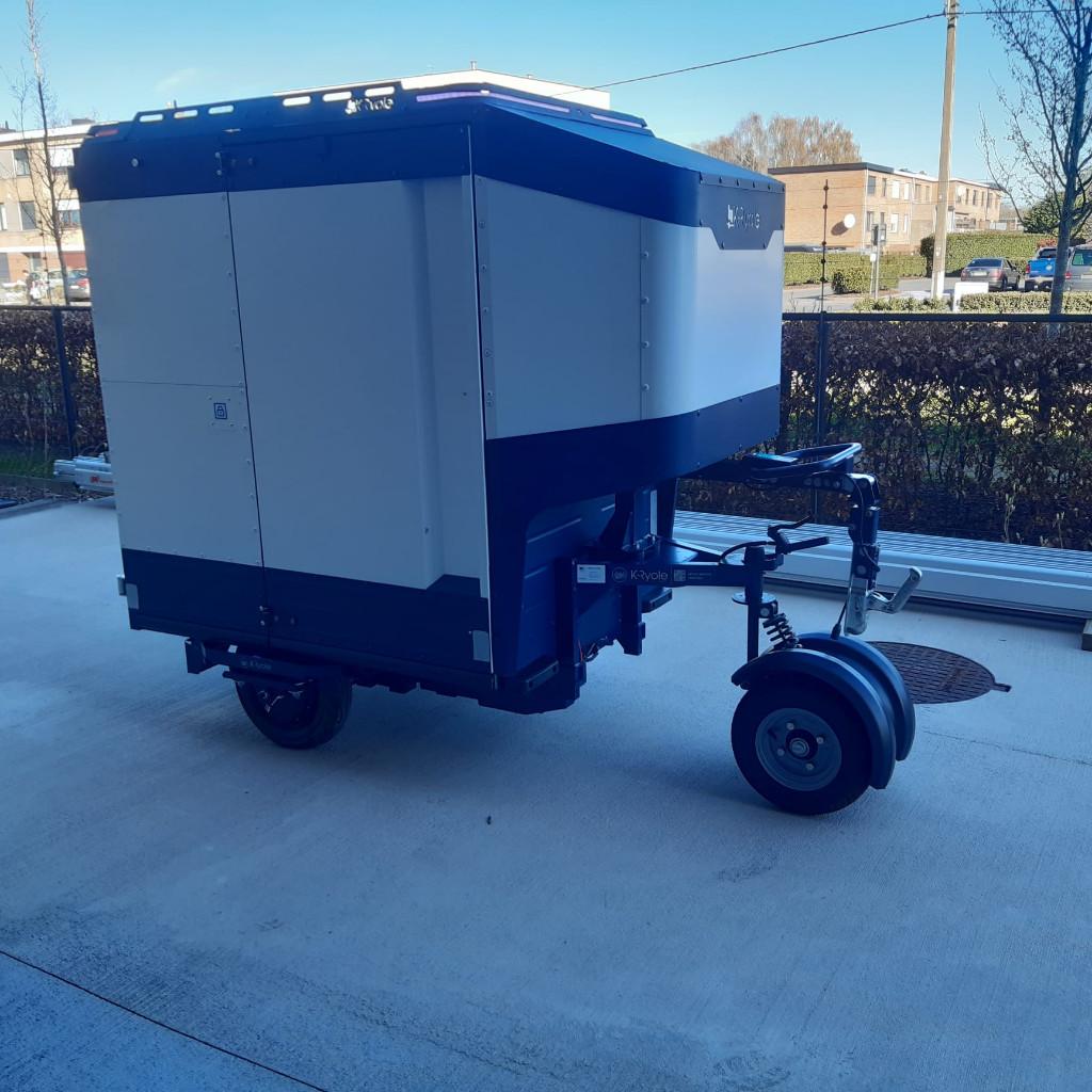 fietstrailer K-ryole XL, Ophalen