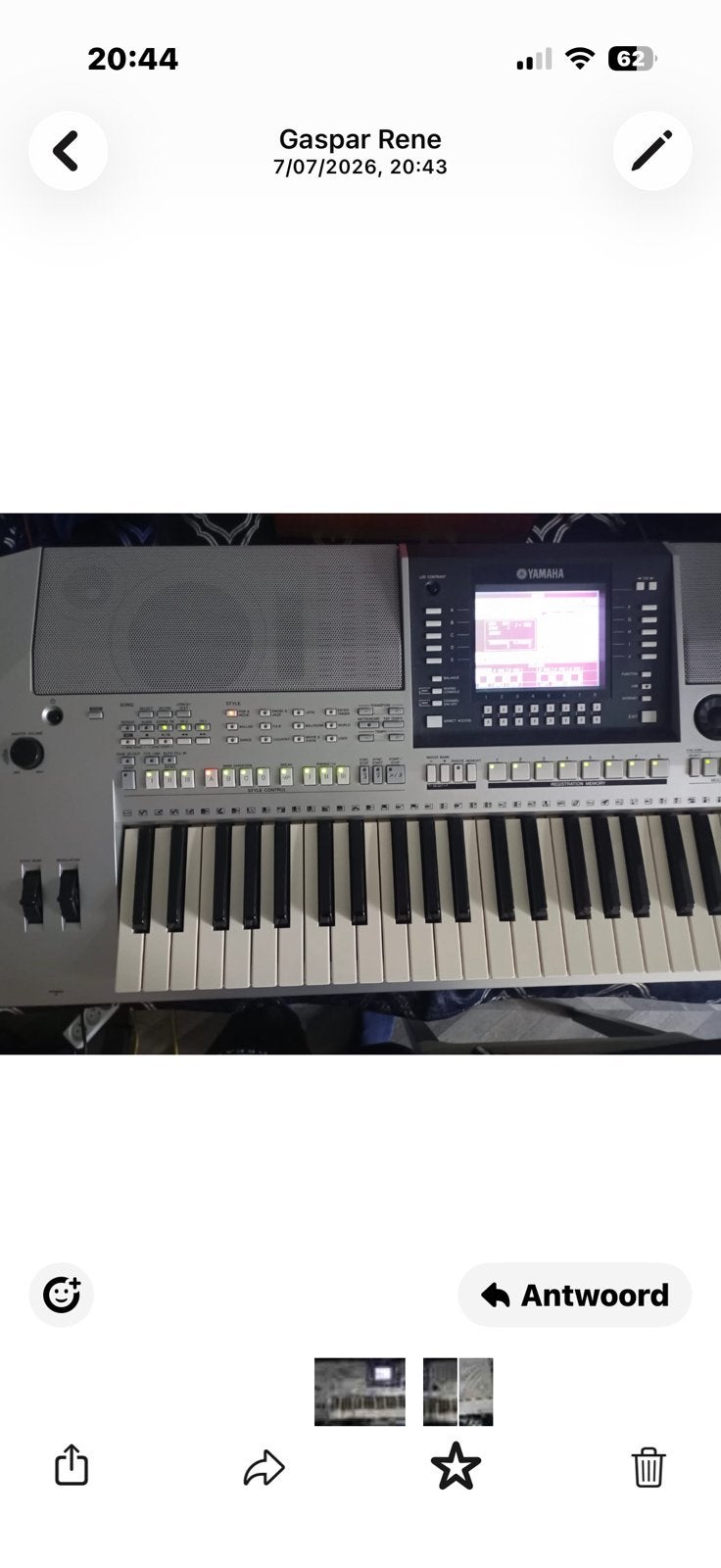Yamaha psr s 710, Muziek en Instrumenten, Keyboards, Ophalen, Zo goed als nieuw, Yamaha