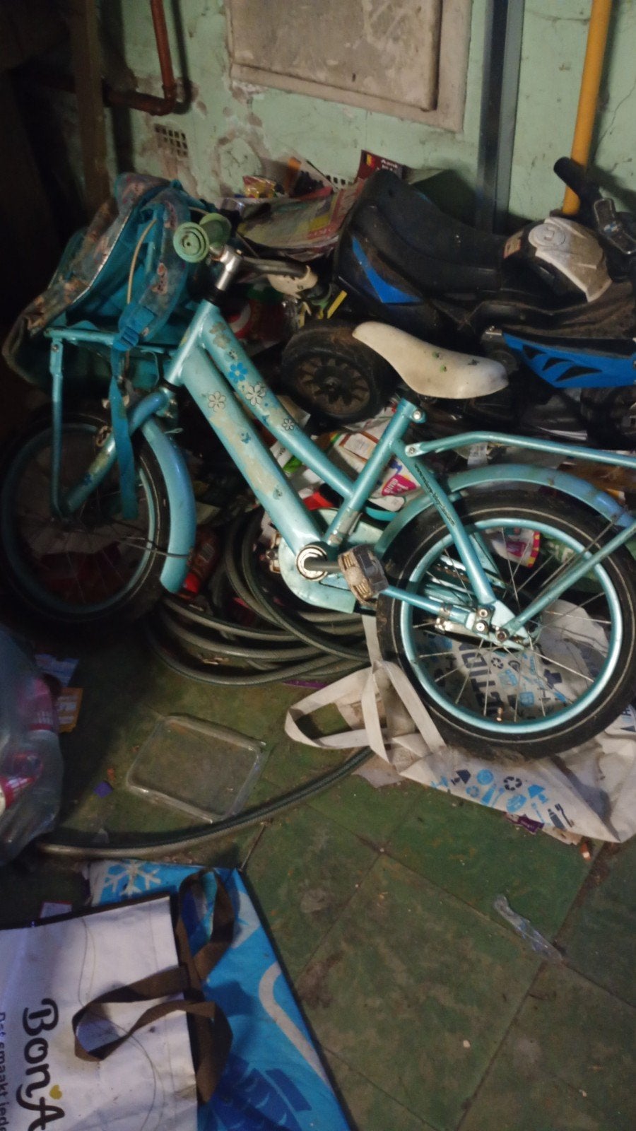 Kinderfiets vanaf 5 a 6 jaar, Enlèvement