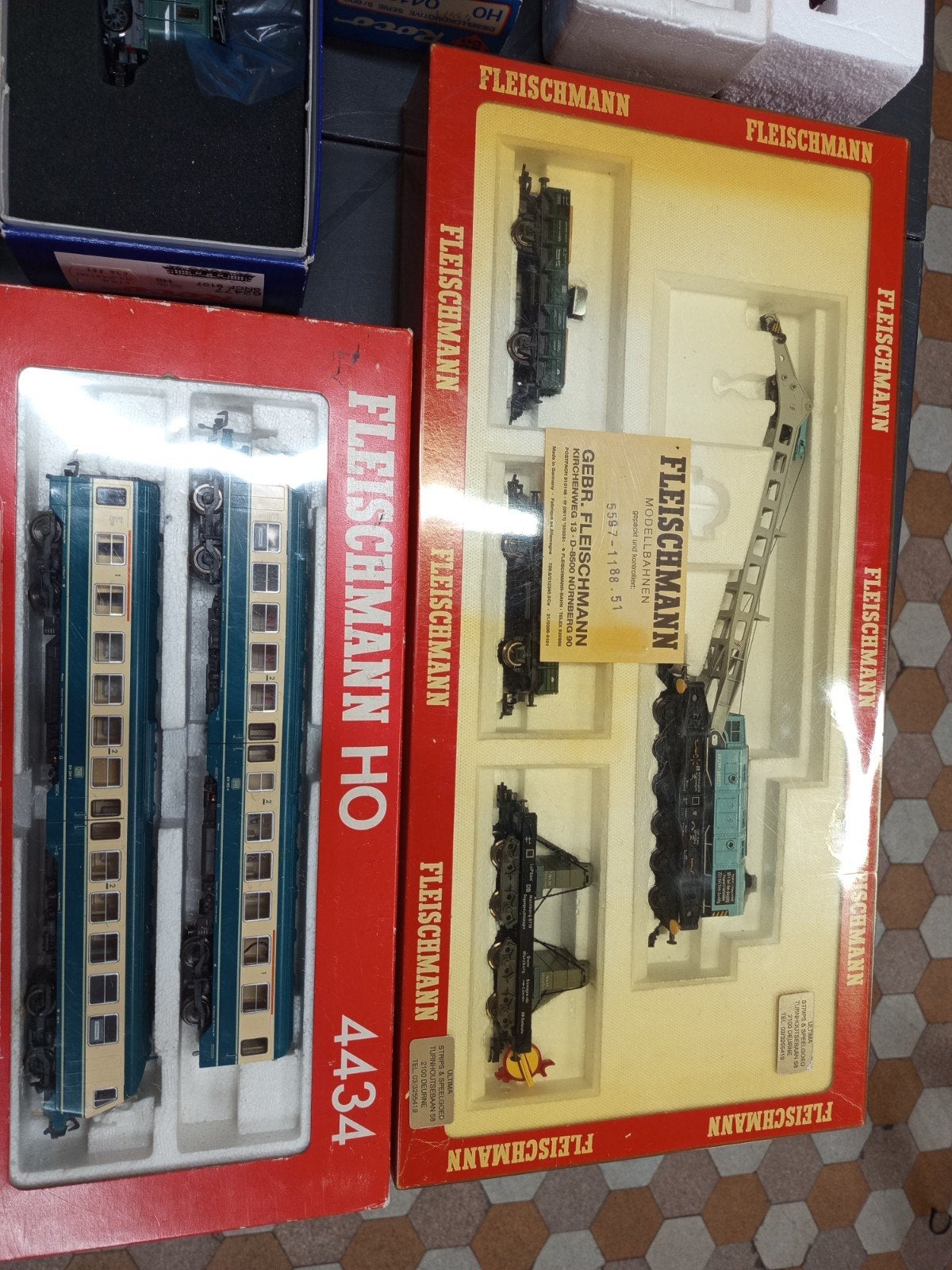 Fleischmann modeltrein sets, Hobby en Vrije tijd, Modeltreinen | Overige schalen, Ophalen of Verzenden, Zo goed als nieuw, Treinset