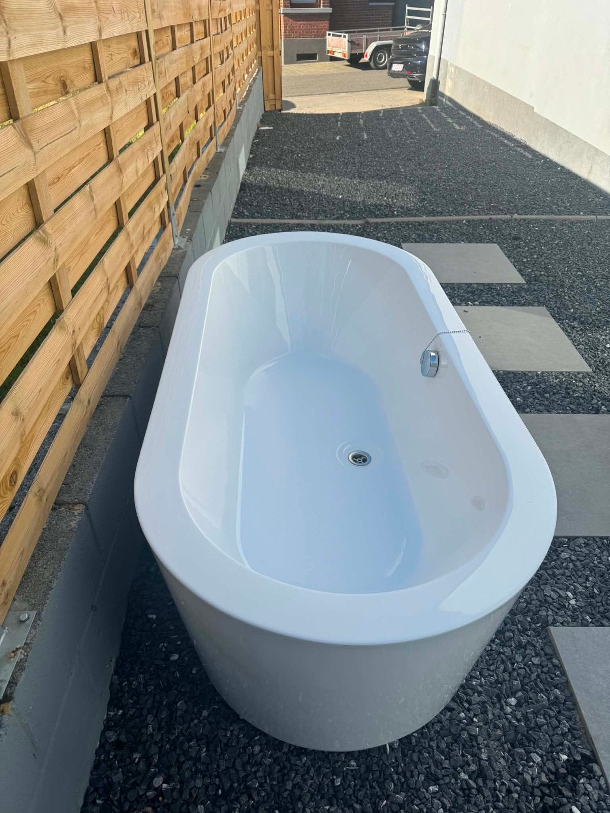 Baignoire + mitigeur, Maison & Meubles, Enlèvement, Comme neuf