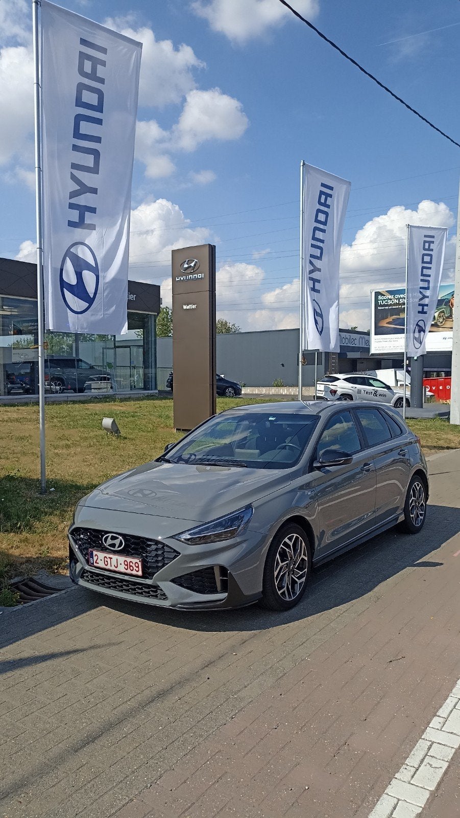 Hyundai i30 N line benzine 2025, Auto's, Stof, 5 zetels, Particulier, 1000 cc