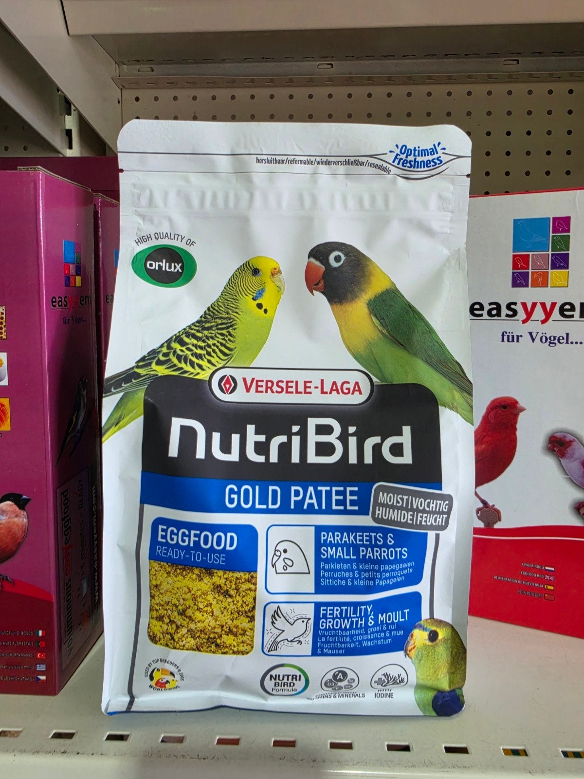 Nutribird Gold Patee Parkieten & Kleine Papegaaien 1kg, Dieren en Toebehoren, Ophalen