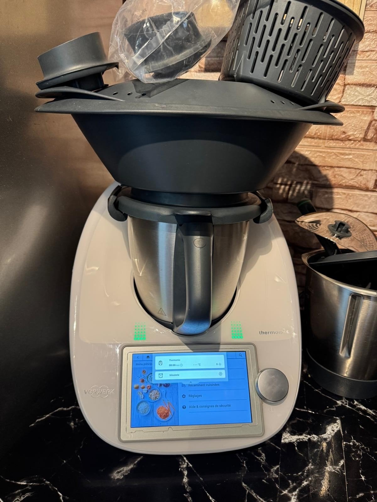 Thermomix TM6 Blanc, Ophalen