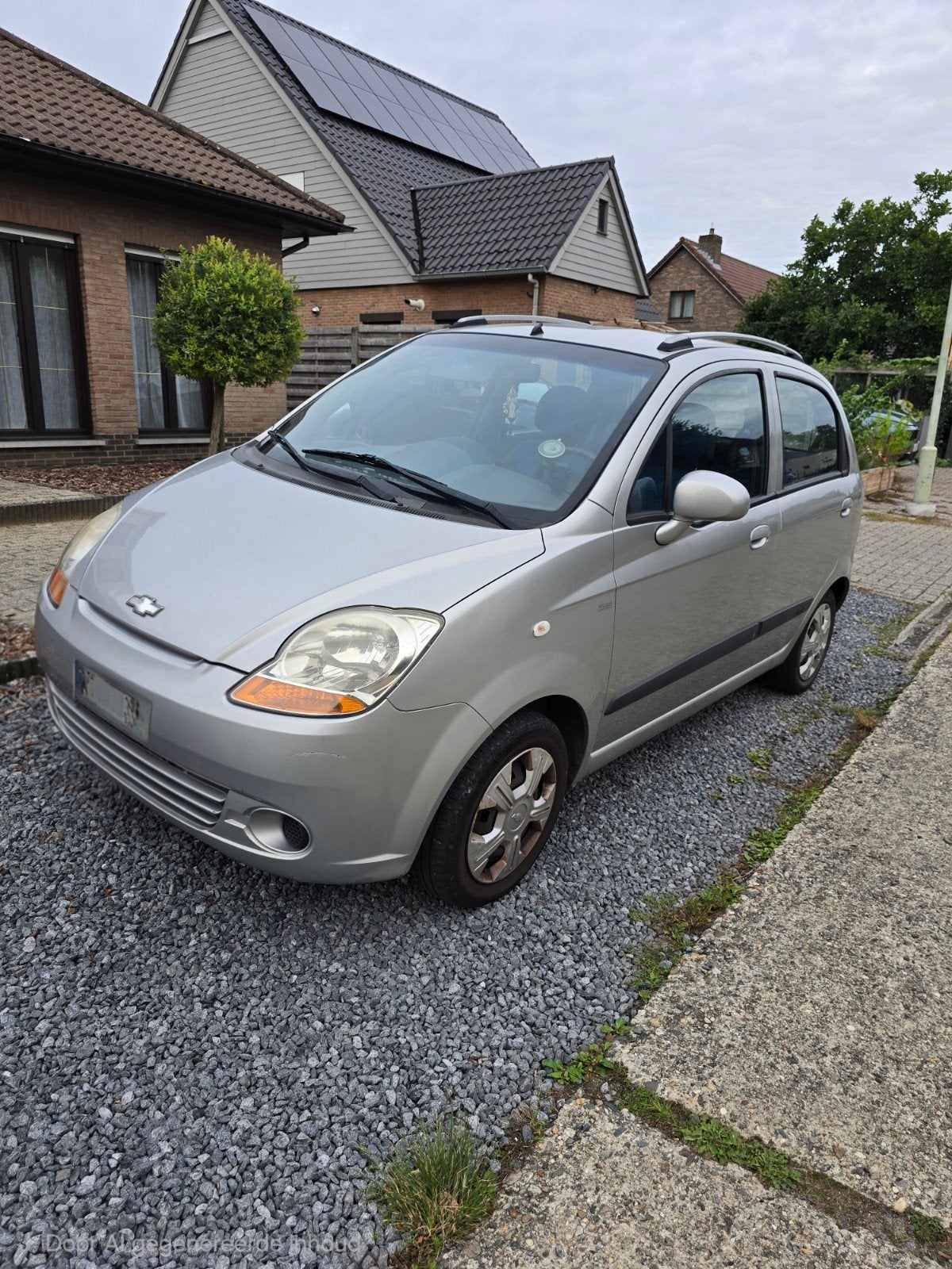 Chevrolet Matiz 0.8 SE – 2008 – 125.956 km, Autos, Chevrolet, 3852 kW, Argent ou Gris, Achat, Matiz