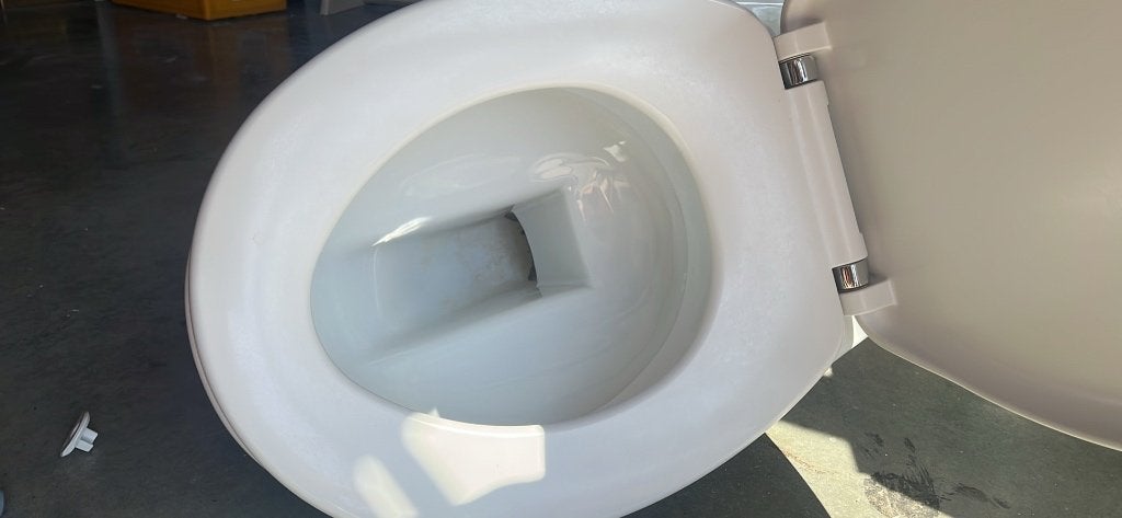 Hang wc, Doe-het-zelf en Bouw, Sanitair, Ophalen, Gebruikt, Toilet