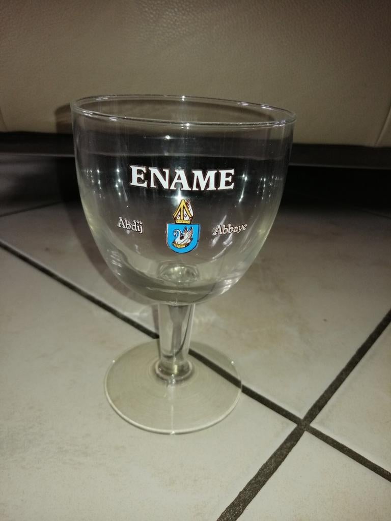 23 bierglazen ename, tuborg, palm, Leffe, witbier, pils., Verzamelen, Ophalen, Leffe