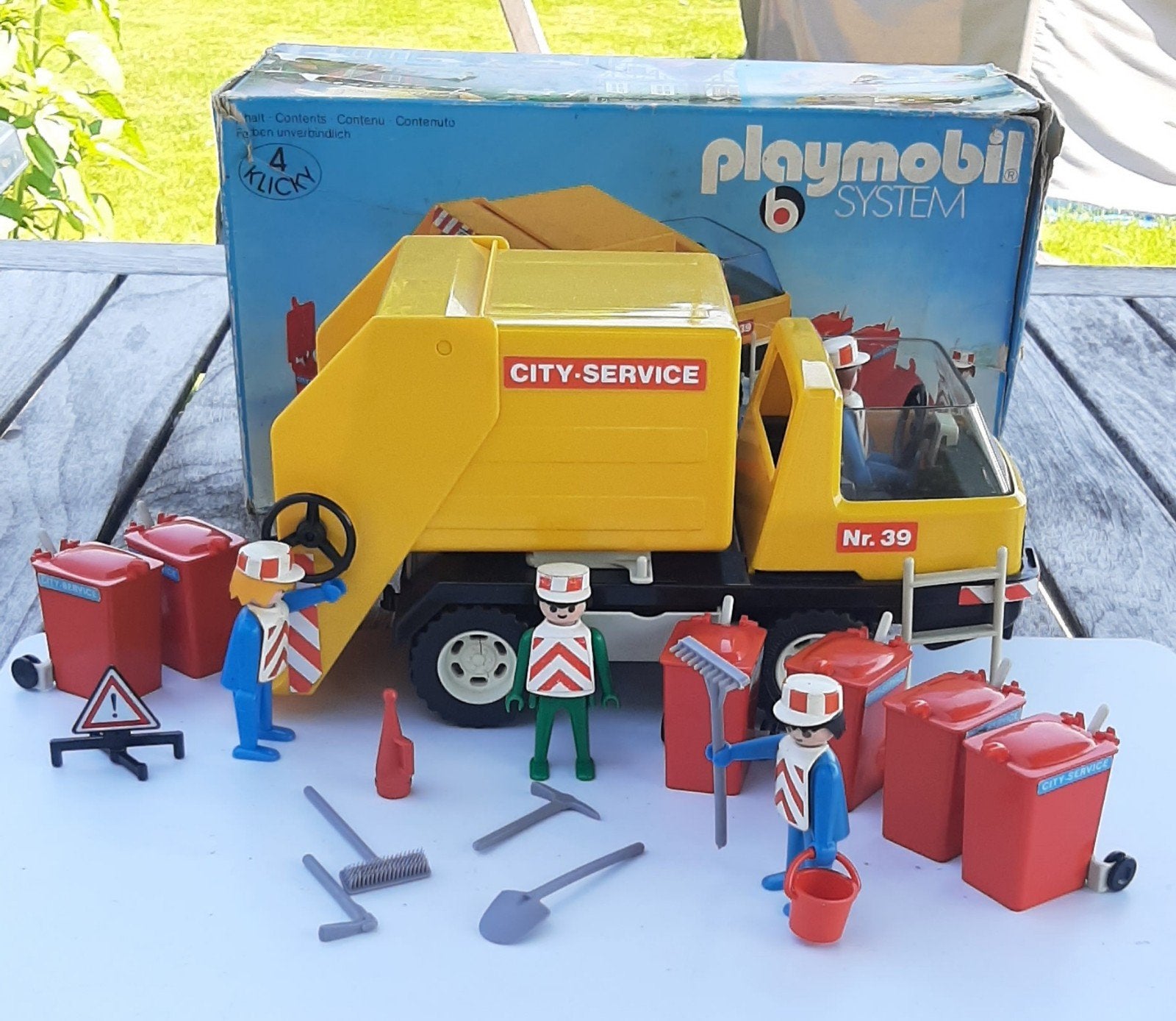 Playmobil- 3470 vuilniswagen (1976), Ophalen of Verzenden