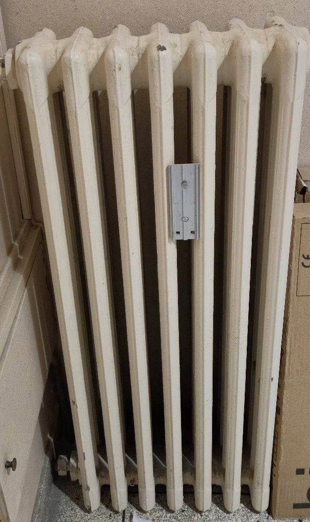 Radiateur en fonte, Bricolage & Construction, Moins de 60 cm, Enlèvement, Utilisé, 80 cm ou plus