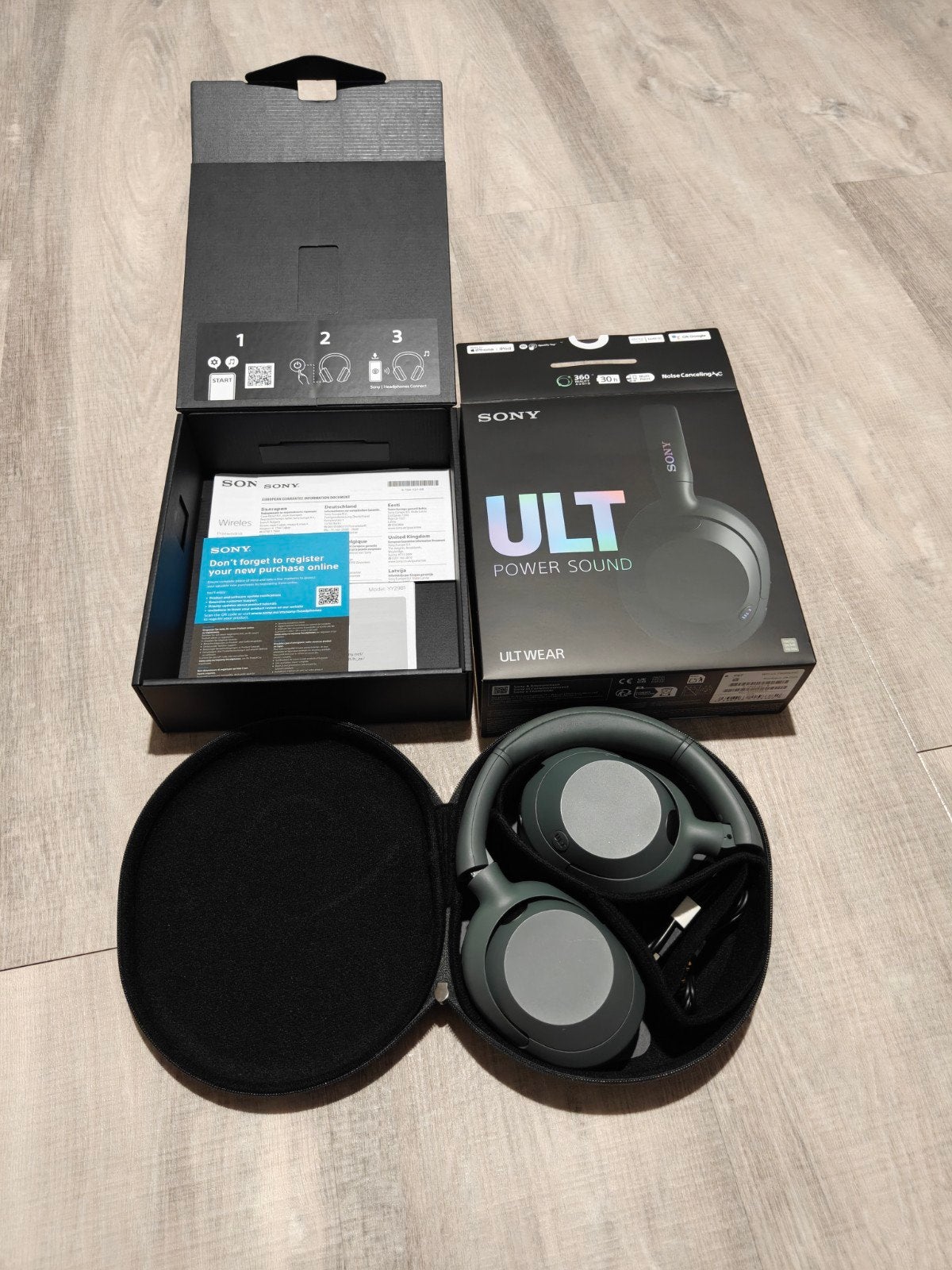 Sony ULTWEAR FOREST GREEN, TV, Hi-fi & Vidéo, Casques audio, Enlèvement, Vert, Sony, Sans fil