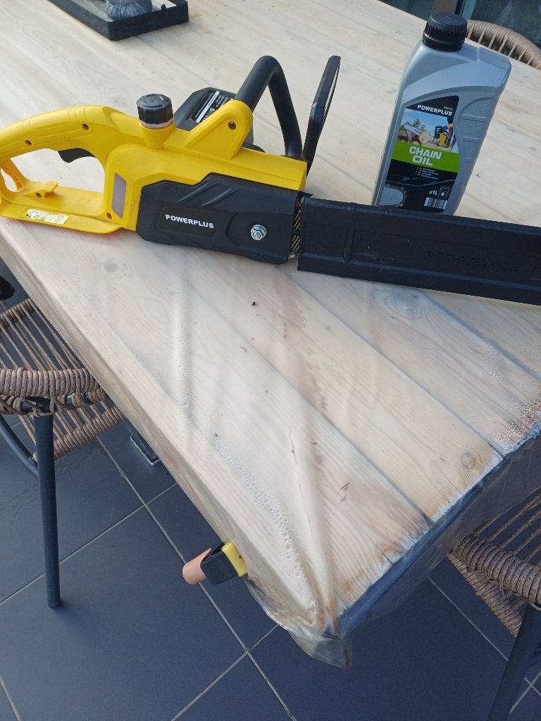 Kettingzaag, Tuin en Terras, Hand-tuingereedschap, Ophalen, Zo goed als nieuw, Overige soorten, Powerplus