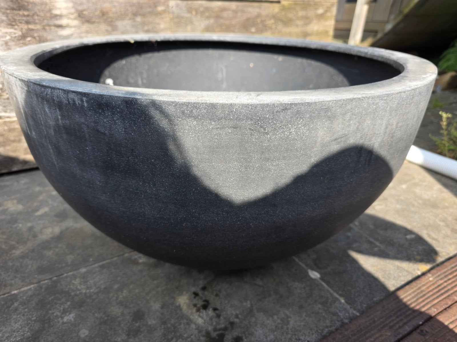 Mooie ronde stenen bloempot, nieuw., Enlèvement, Intérieur
