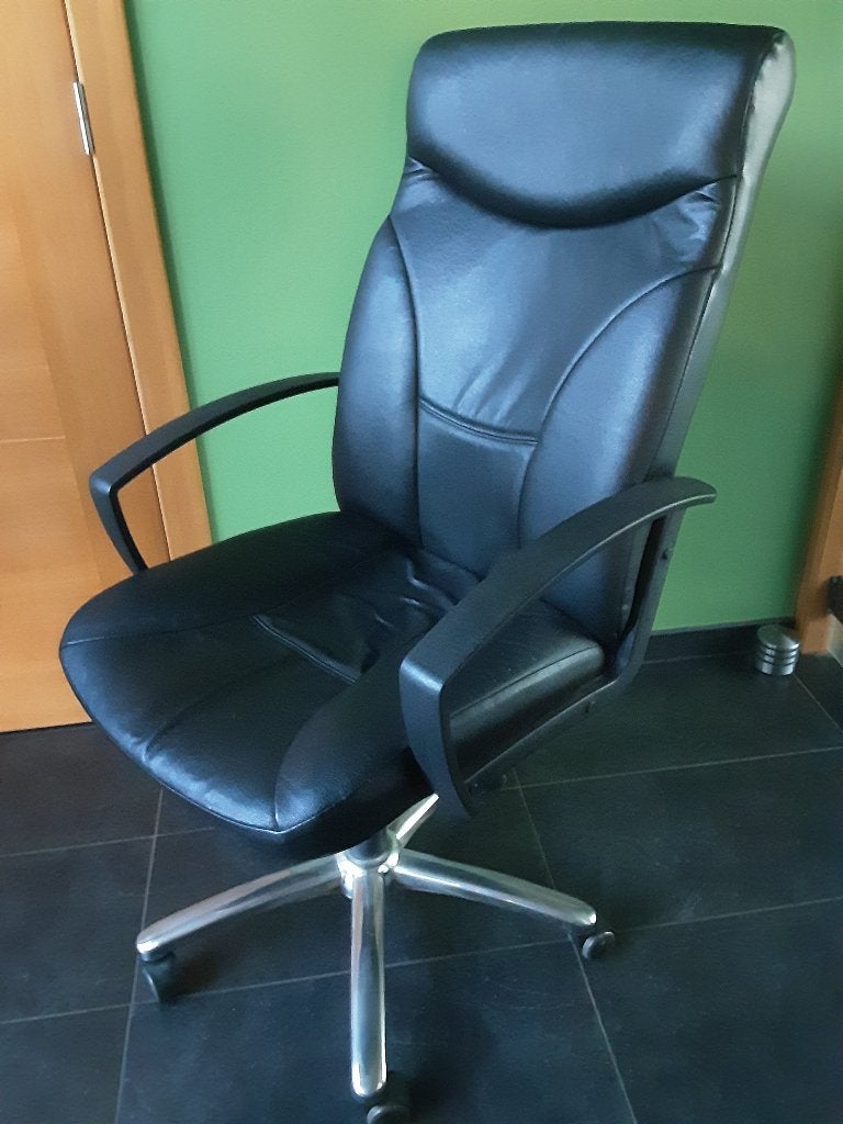 Bureau stoel, Enlèvement, Utilisé, Noir, Chaise de bureau