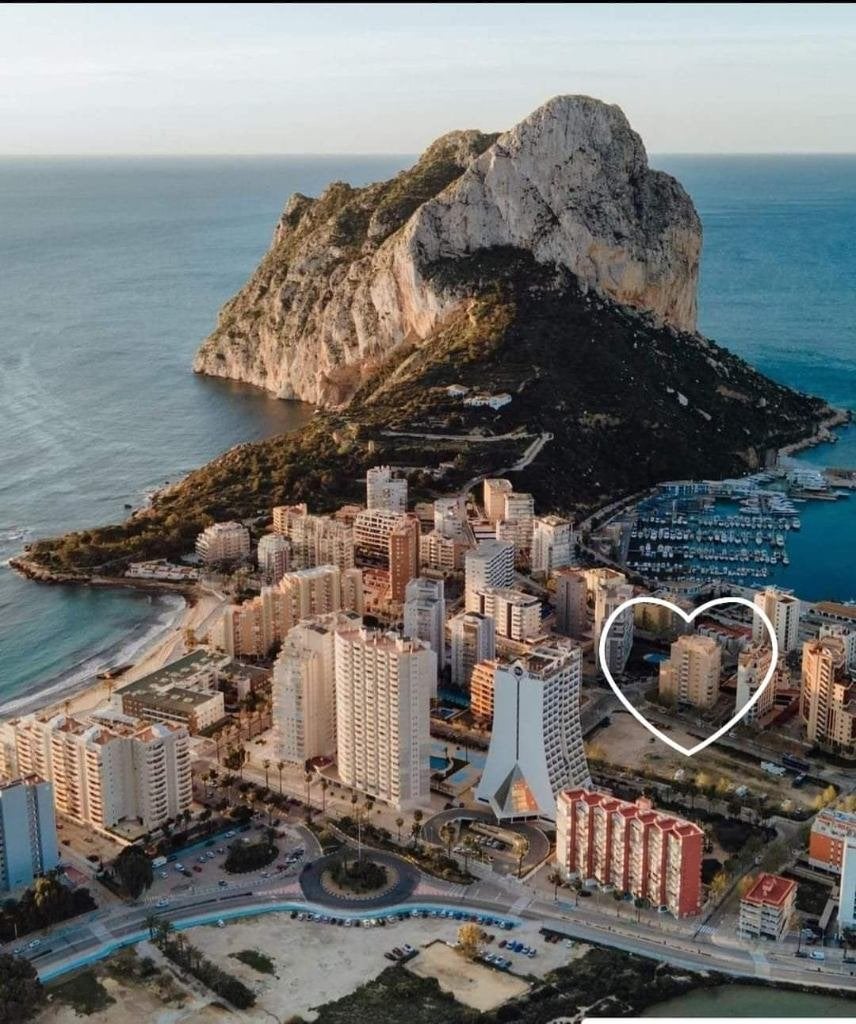 Appartement te huur in Calpe aan de haven, Costa Blanca, Wasmachine, Appartement, 1 slaapkamer