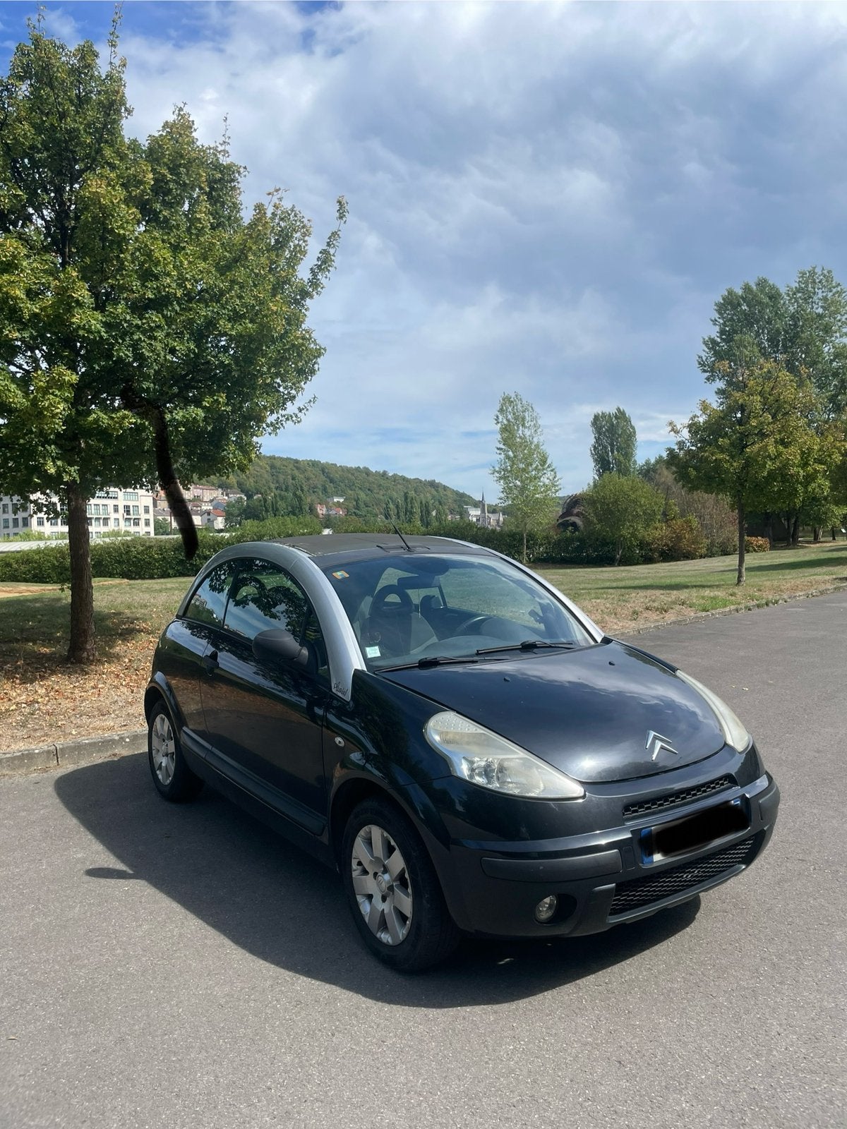 C3 pluriel 1,4 Hdi 70 cv, Auto's, Stof, Cabriolet, Zwart, Grijs