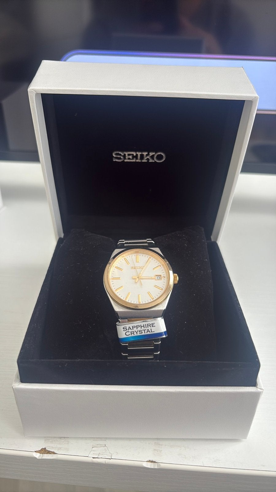 Seiko SUR581P1 – Sapphire Crystal – Full Set, Bijoux, Sacs & Beauté, Montres | Hommes, Montre-bracelet, Seiko, Enlèvement, Acier