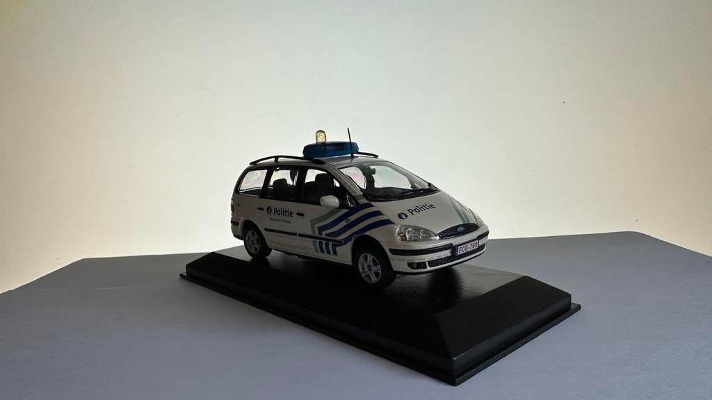Minichamps Ford Galaxy lokale politie police locale 1/43, Ophalen, Gebruikt, Auto, MiniChamps