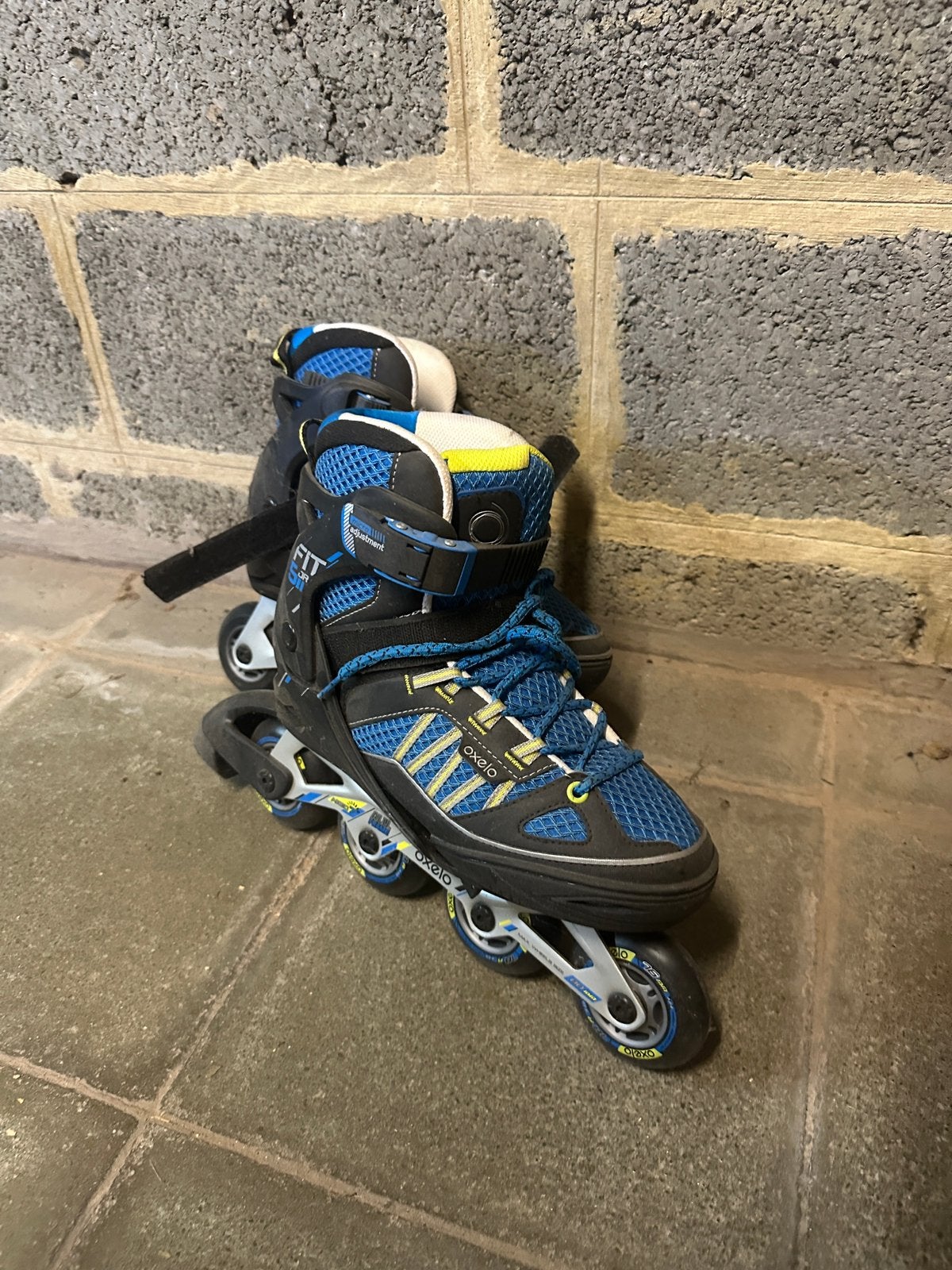 Roller Oxelo taille 38–> 41, Enlèvement, Réglable, Comme neuf, Rollers 4 roues en ligne