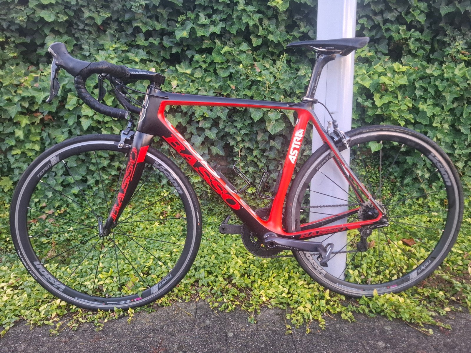 Basso carbon racefiets + powermeter, Ophalen, Carbon