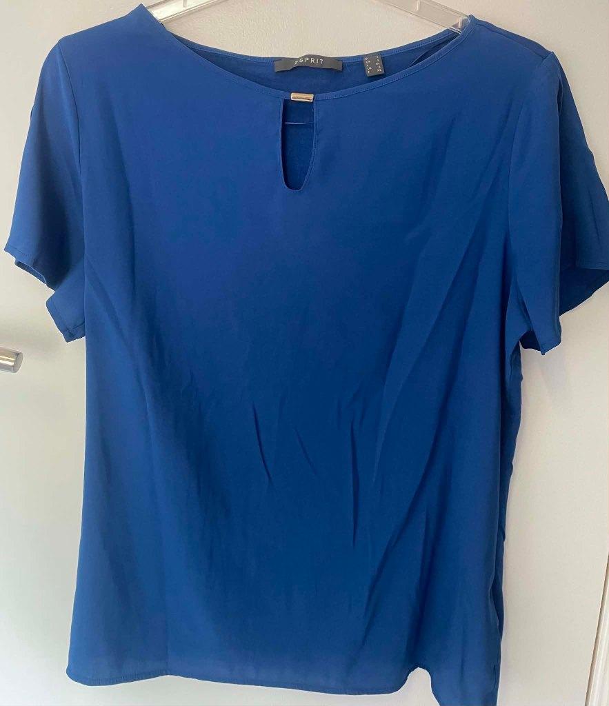 chemisier bleu taille XL (F), Taille 42/44 (L), Comme neuf, Bleu, Esprit