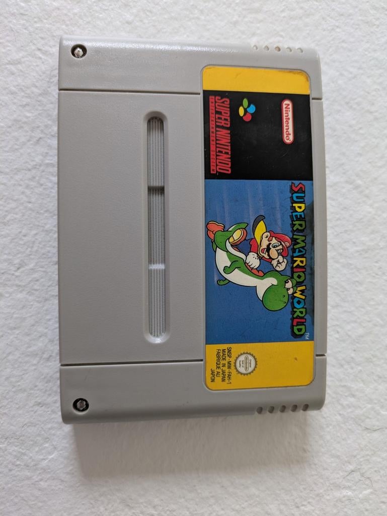 Snes spel super Mario world, Games en Spelcomputers, Ophalen